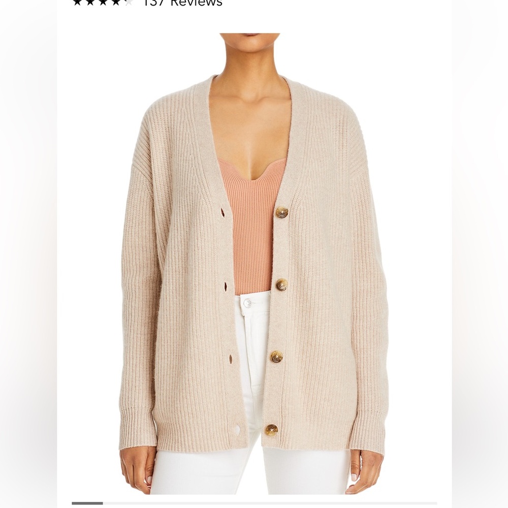 C by Bloomingdale’s Cashmere Cardigan Sweater